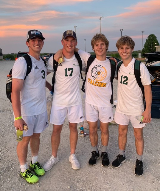 2022 Falcon Soccer back to State Track