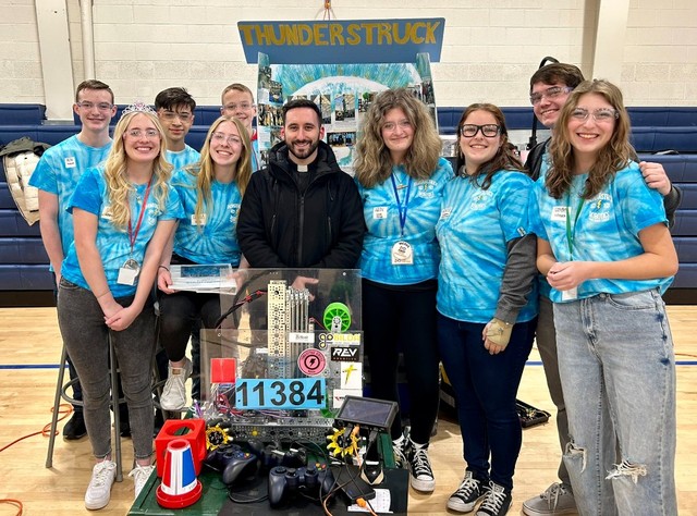 2023 SA Robotics in Regionals with Father Max