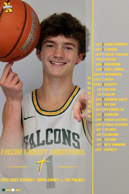 2022 2023 Falcon Basketball Schedule