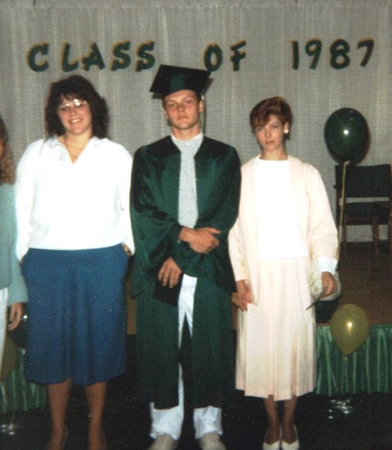 Steve Carlson graduation 1987