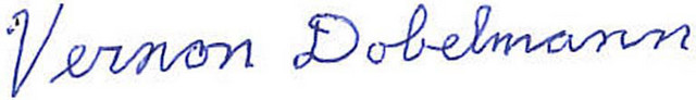 Deacon Doblemann signature